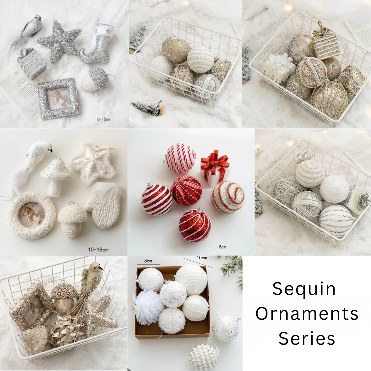 เซต Sequin Ornaments