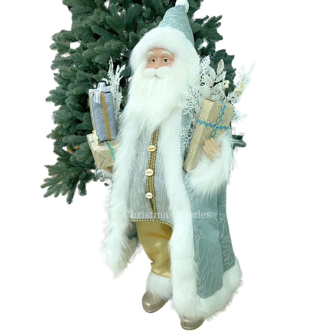 Santa Claus 90cm  ชุดแกรนด์สีฟ้า baby blue