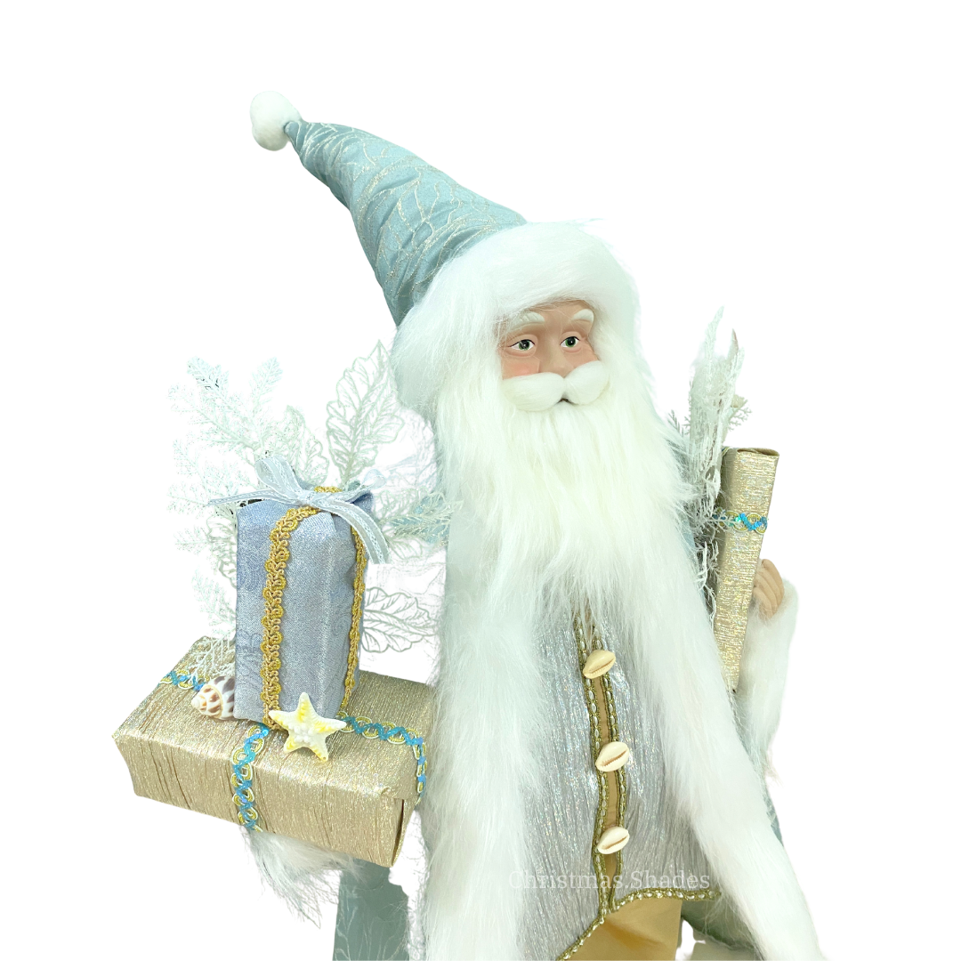 Santa Claus 90cm  ชุดแกรนด์สีฟ้า baby blue