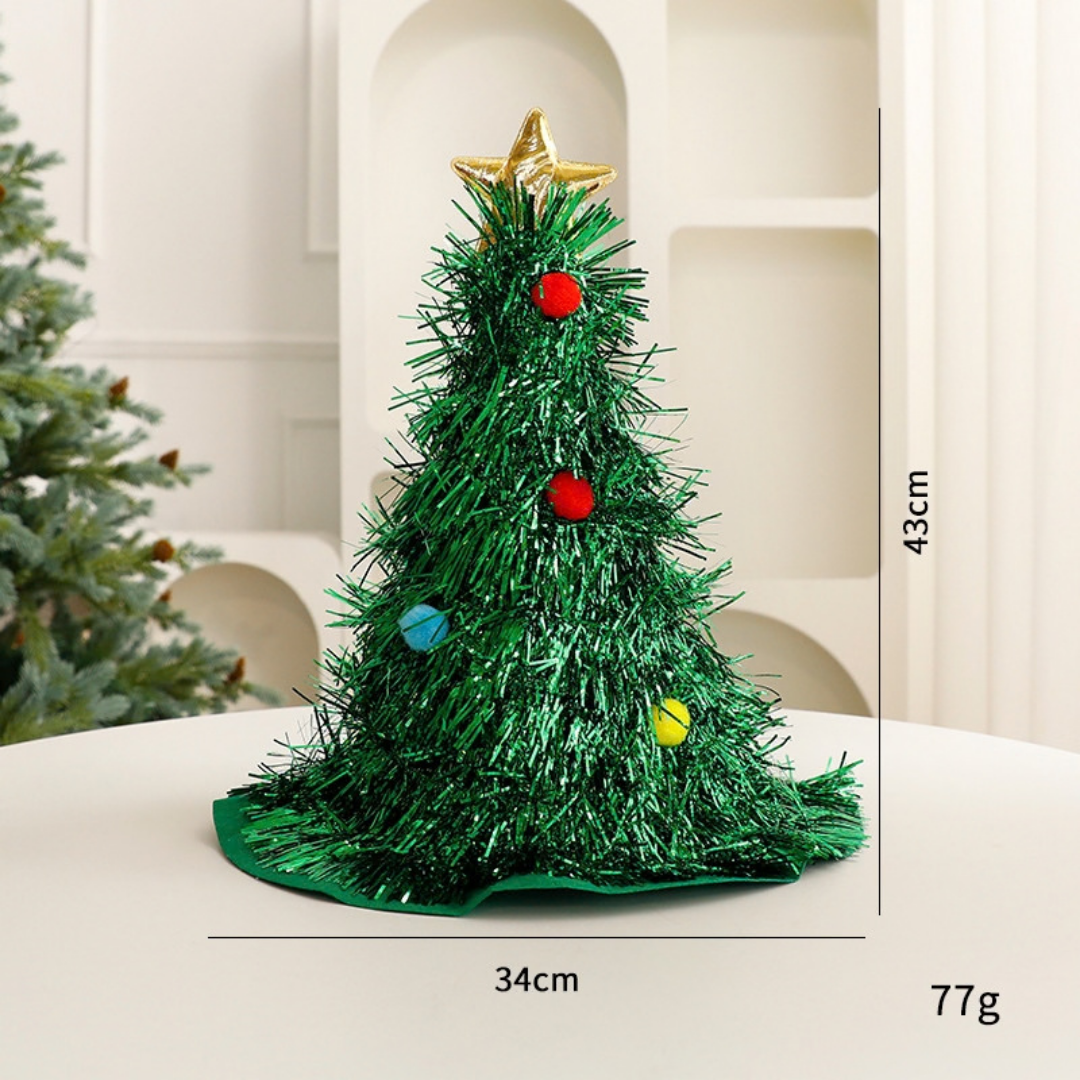 หมวก Christmas Headdress สีเขียวคริสต์มาส 43 cm.
