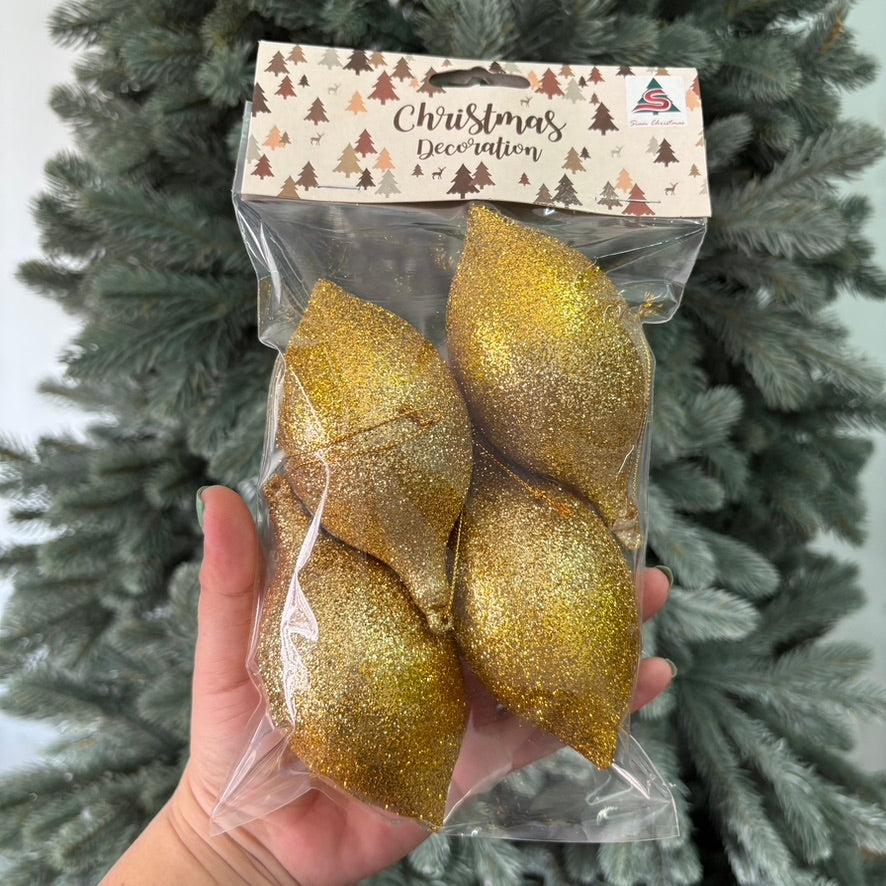 จี้หยดน้ำกลม 7 cm 4ชิ้น/แพ็ค