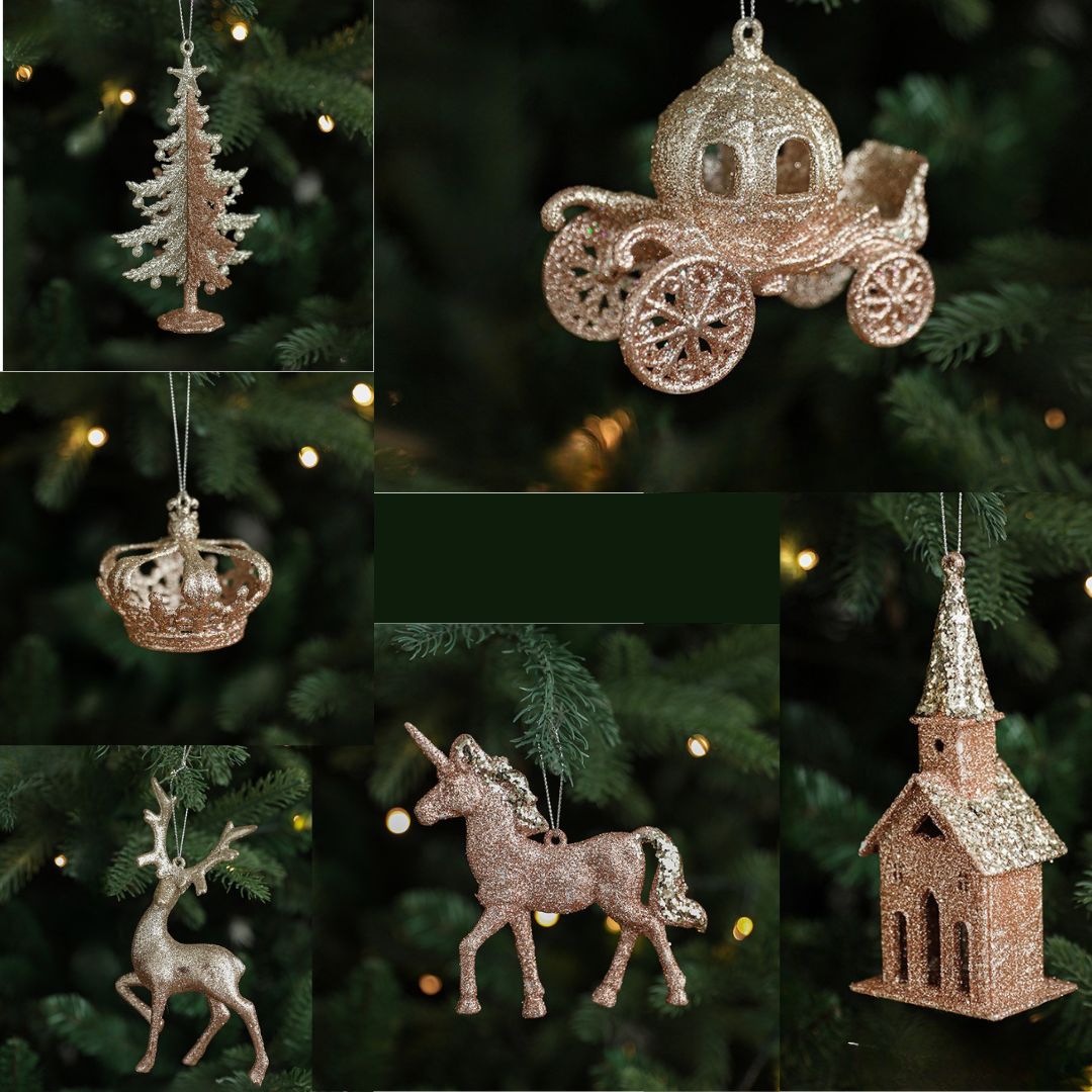 เซต Ornaments สไตล์ยุโรปห้อยต้นคริสต์มาส เซตที่4