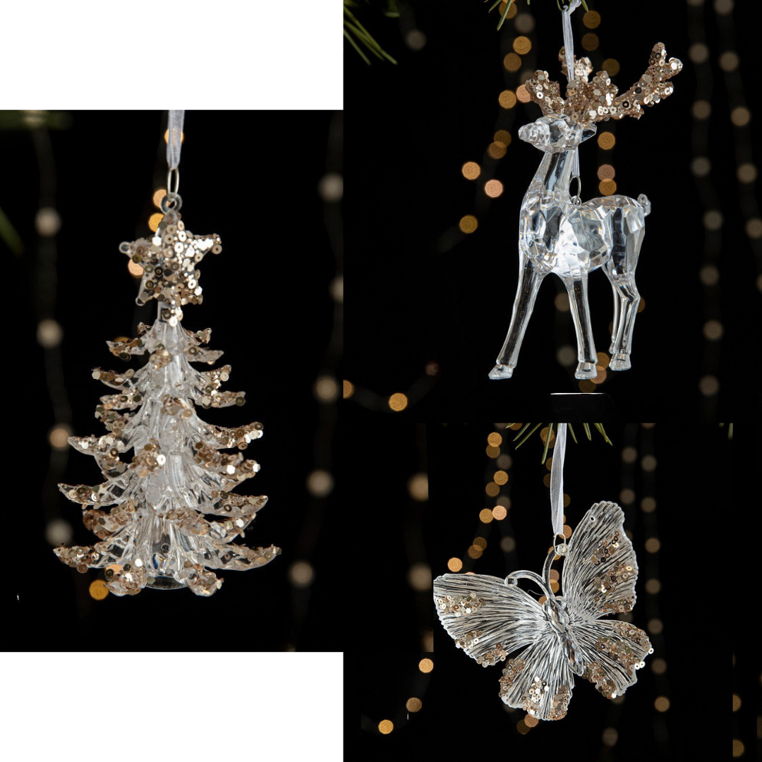เซต Ornaments สไตล์ยุโรปห้อยต้นคริสต์มาส