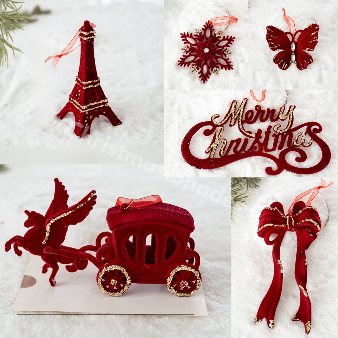 เซต Ornaments สไตล์ยุโรปห้อยต้นคริสต์มาส เซตที่2