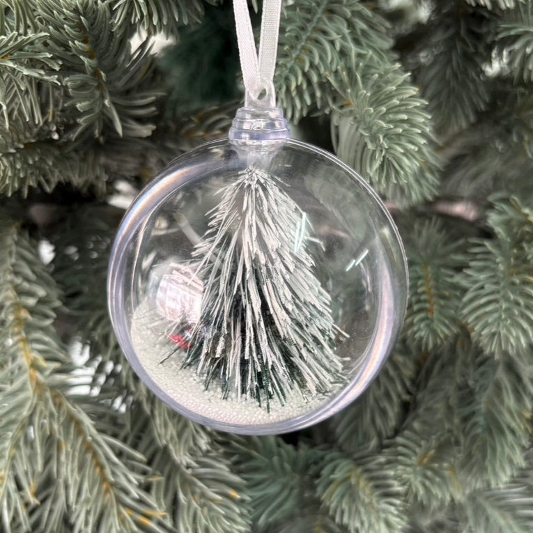 จี้สโนว์โกล์บ 10 cm 2ชิ้น/แพ็ค