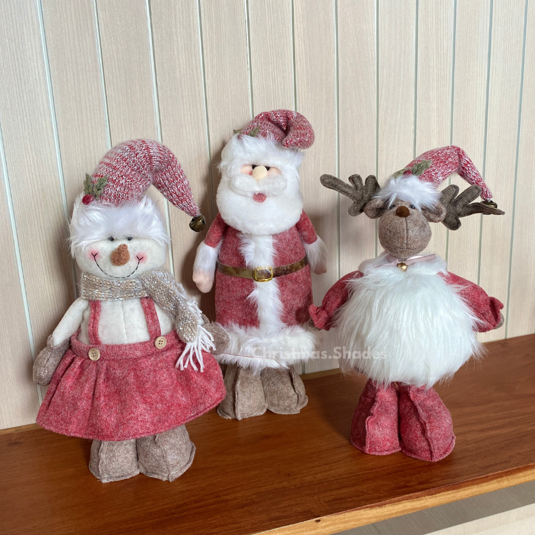 ตุ๊กตาขายืด 2025 คริสต์มาส สีแดง-ขาว 70 cm