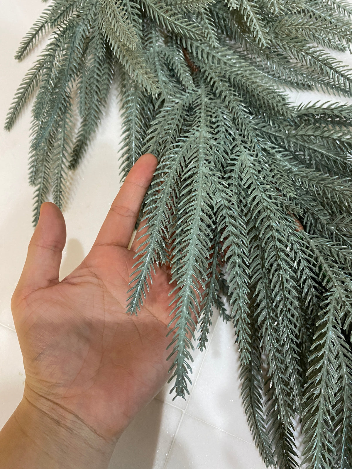 การ์แลนด์ Ash Green Real feel pure PE  2.70 เมตร