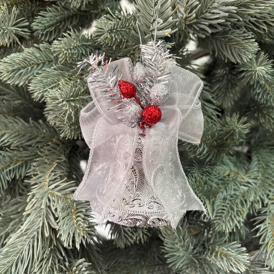 จี้กระดิ่งสีเงิน 12 cm