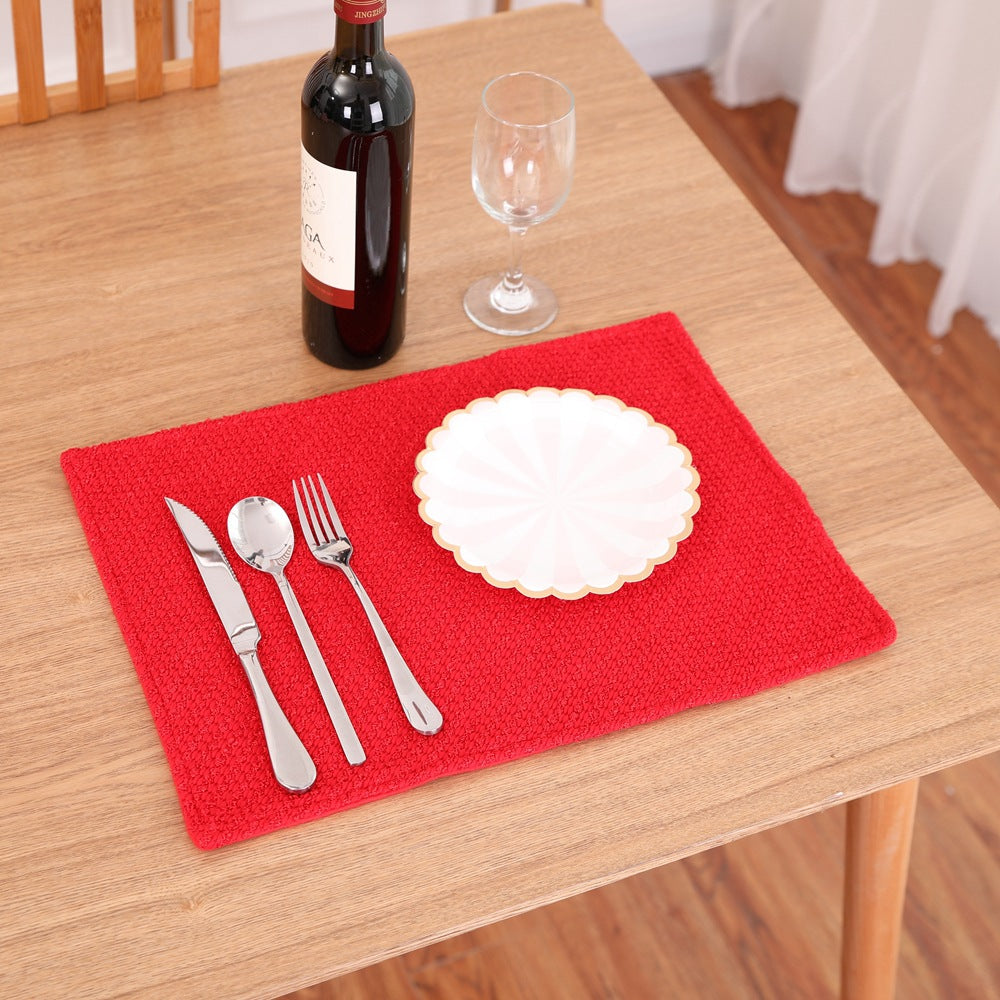 เซตผ้าปูรองจาน คริสต์มาส 6 ผืน