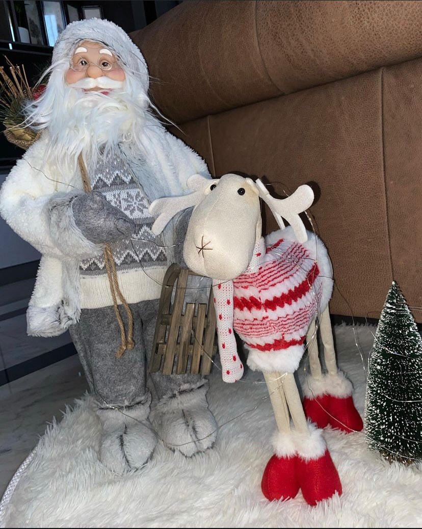 ตุ๊กตากวางเรนเดียร์ 4 ขา 49 cm