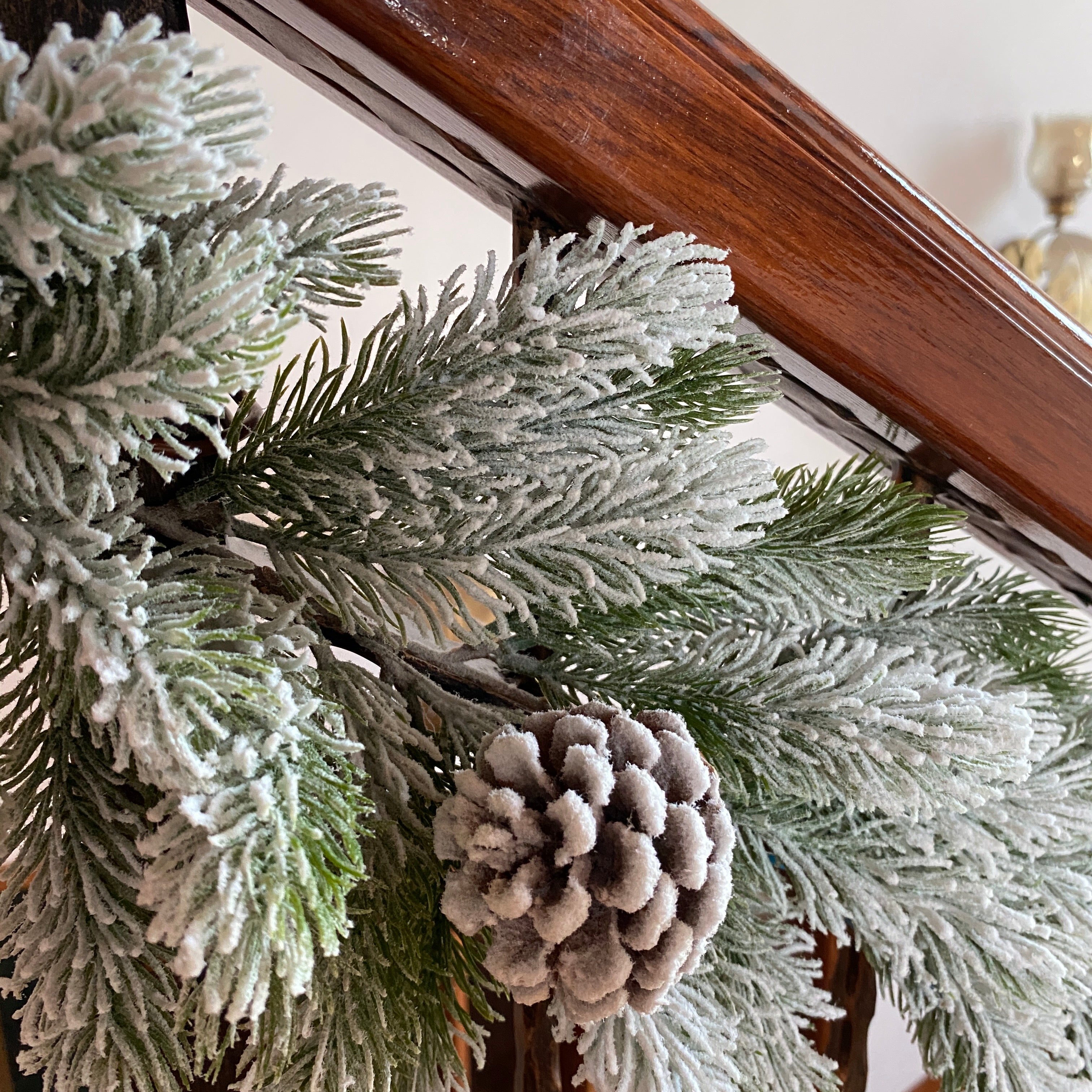 การ์แลนด์ Real Feel Pure PE หิมะ 1.80 เมตร