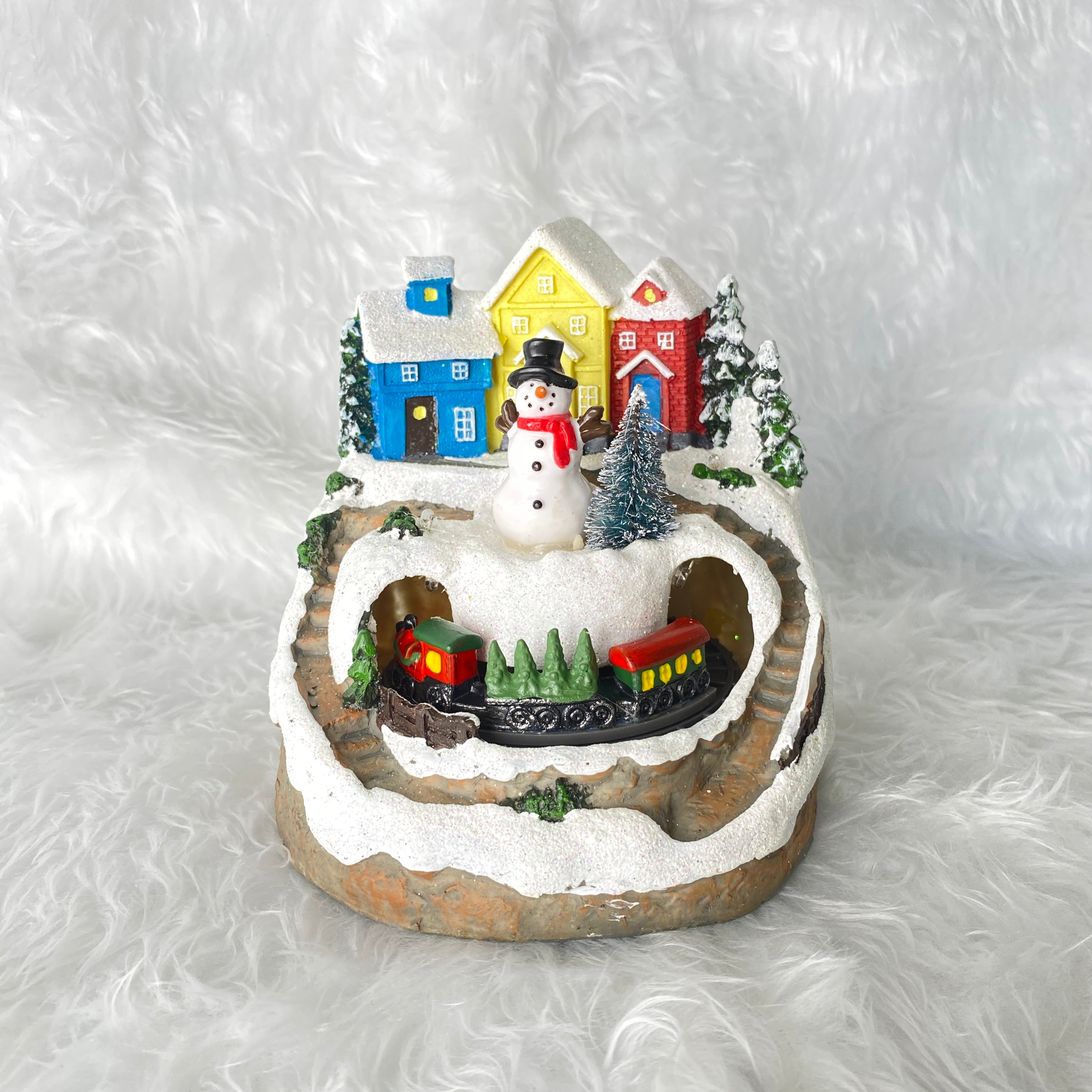 Music Box คริสต์มาสสโนวแมน มีไฟ - เพลง