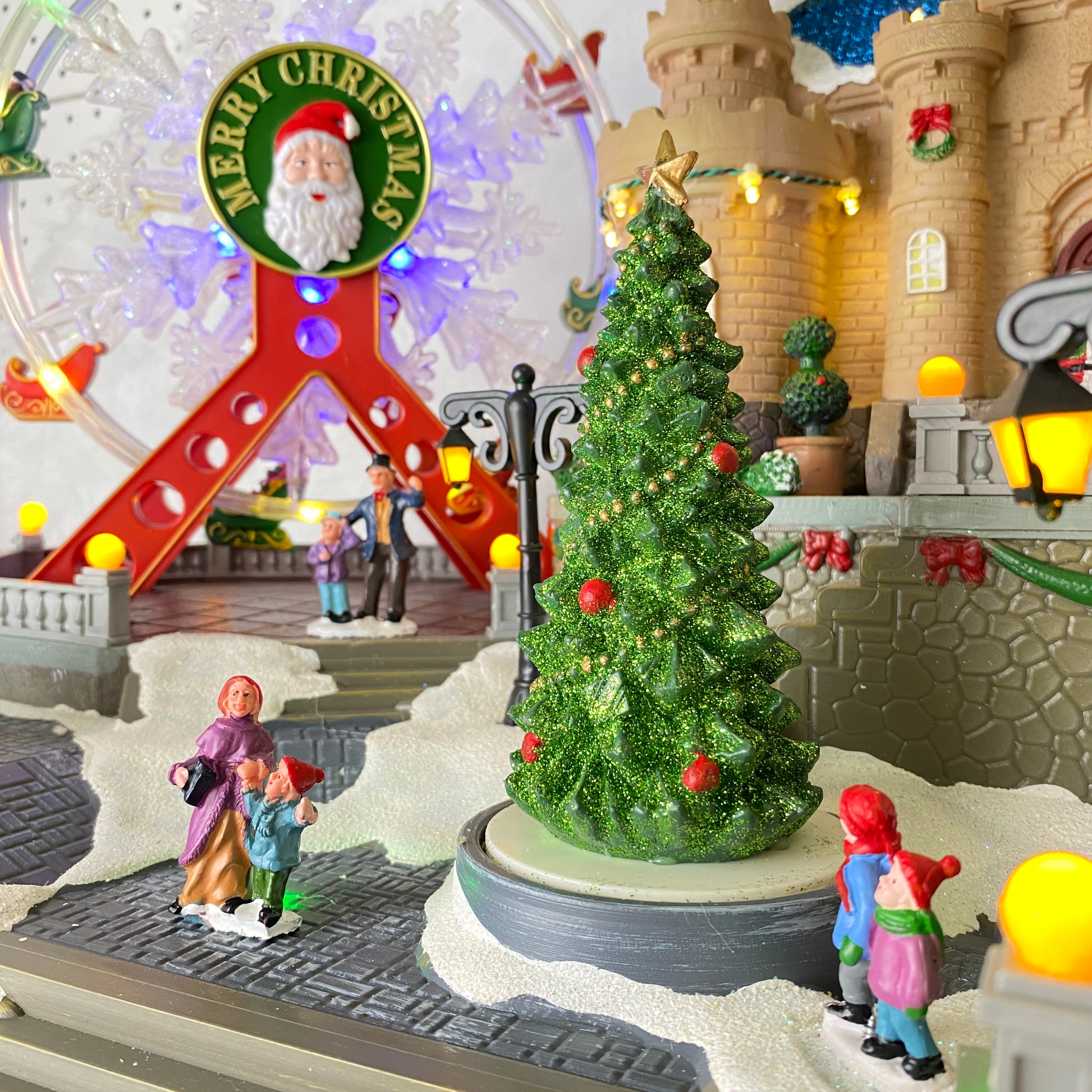 Music Box คริสต์มาส ปราสาทหินเฟสติวัล มีไฟ - เพลง