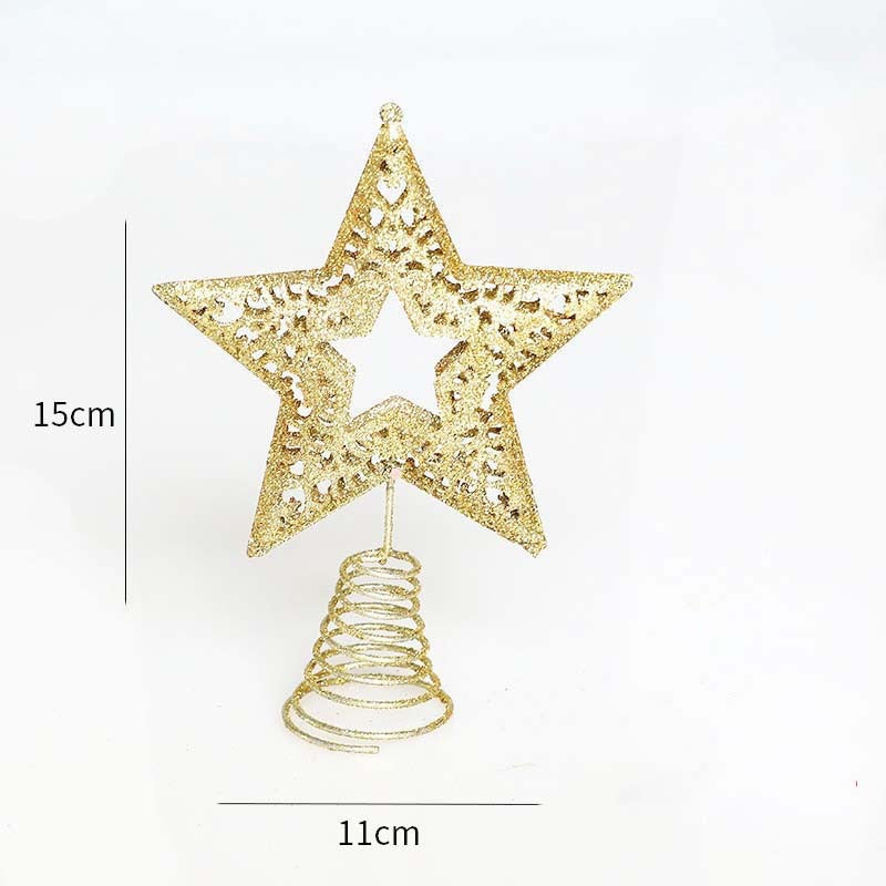 ดาวประดับยอดกลิตเตอร์ 15cm. | 25cm.