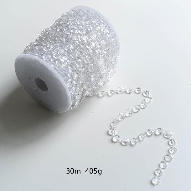 สร้อยลูกปัดแต่งต้นคริสต์มาส ยาว 30m