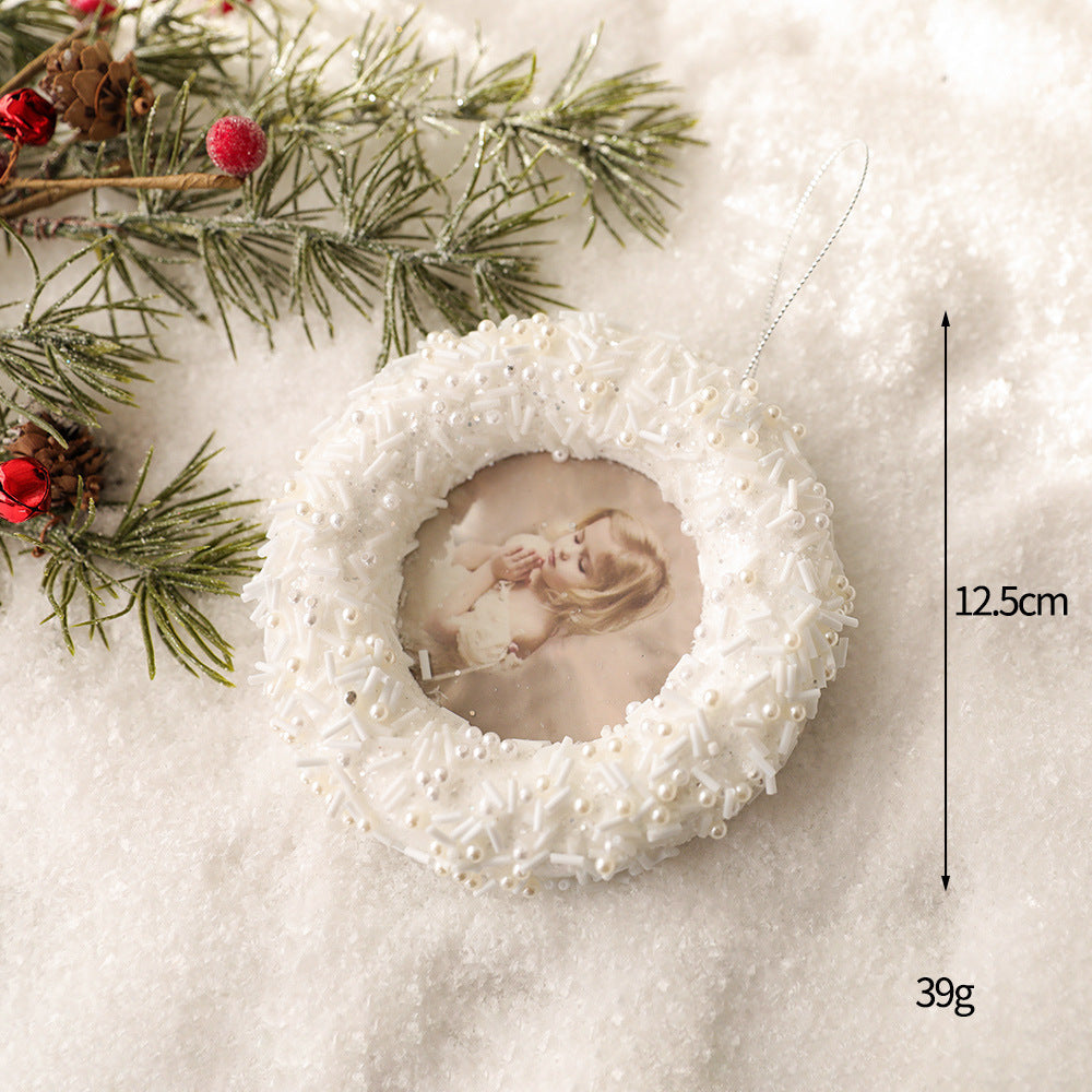 จี้คริสต์มาสกรอบรูปใส่ภาพ 12.5 cm.