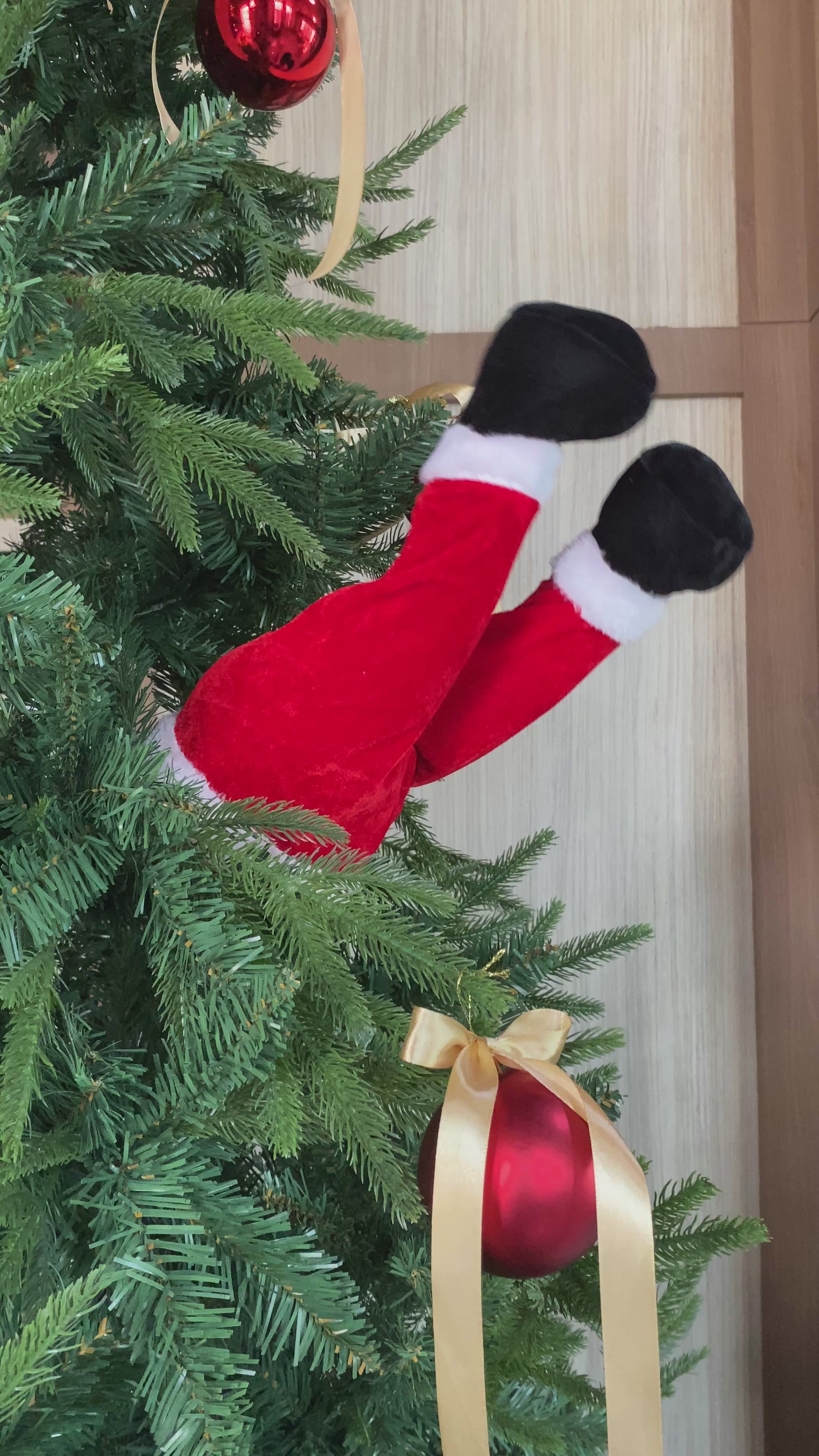 ขาซานต้าขยับอัตโนมัติ 35 ซม.